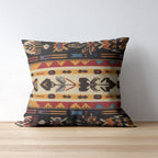 Tufted Woven Pillow - Seminole Nation Inspired